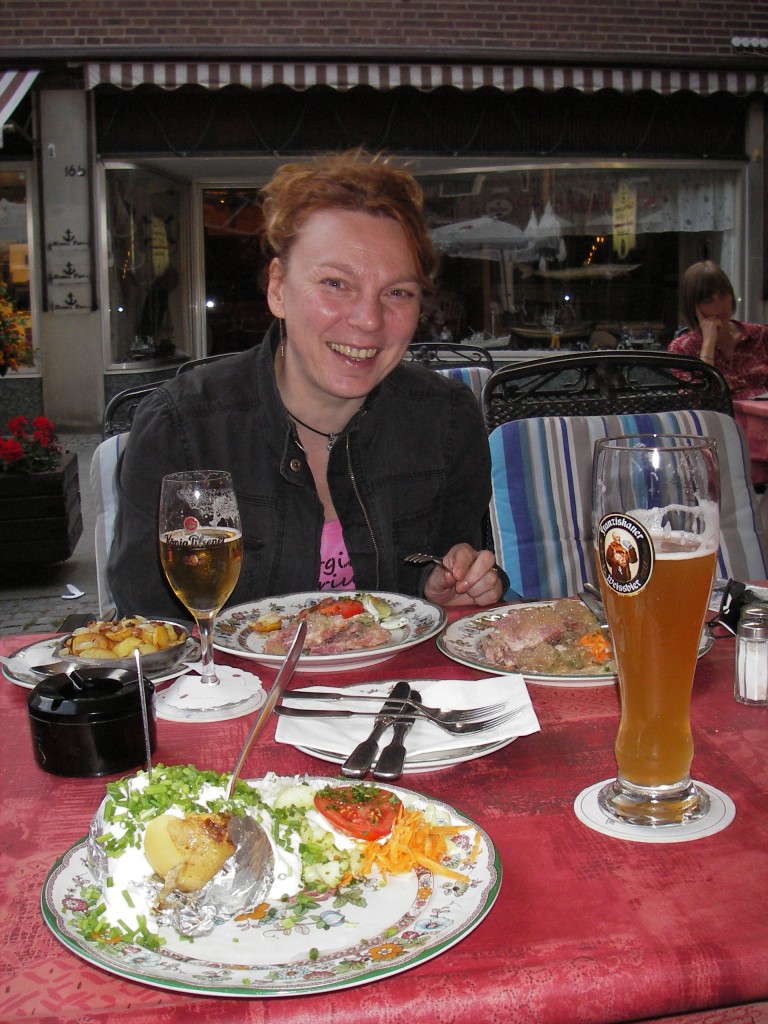 a german style dinner