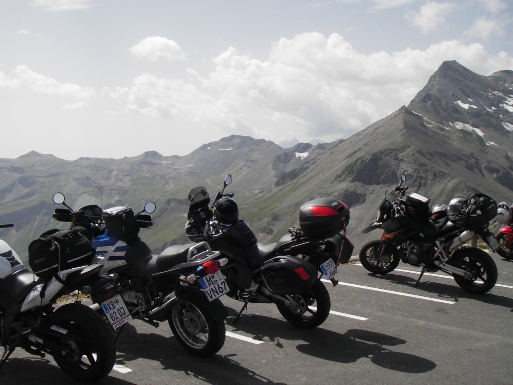 We made the climb to bikers point - Edeweisspitze