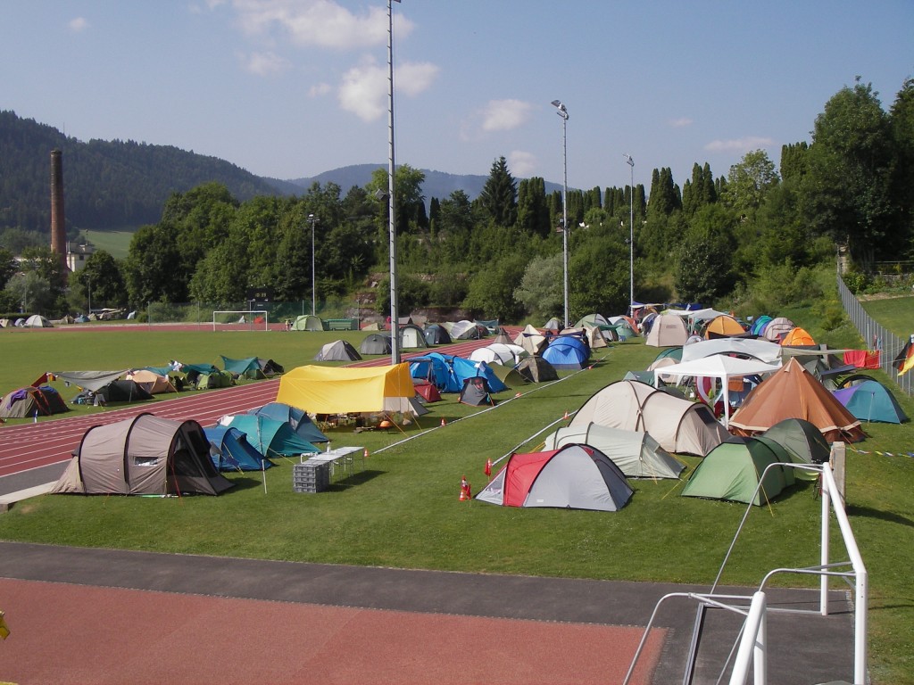 The WIMA campsite
