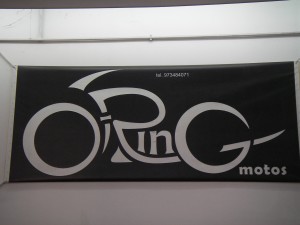 The garage in Solsona - such a cool logotype!