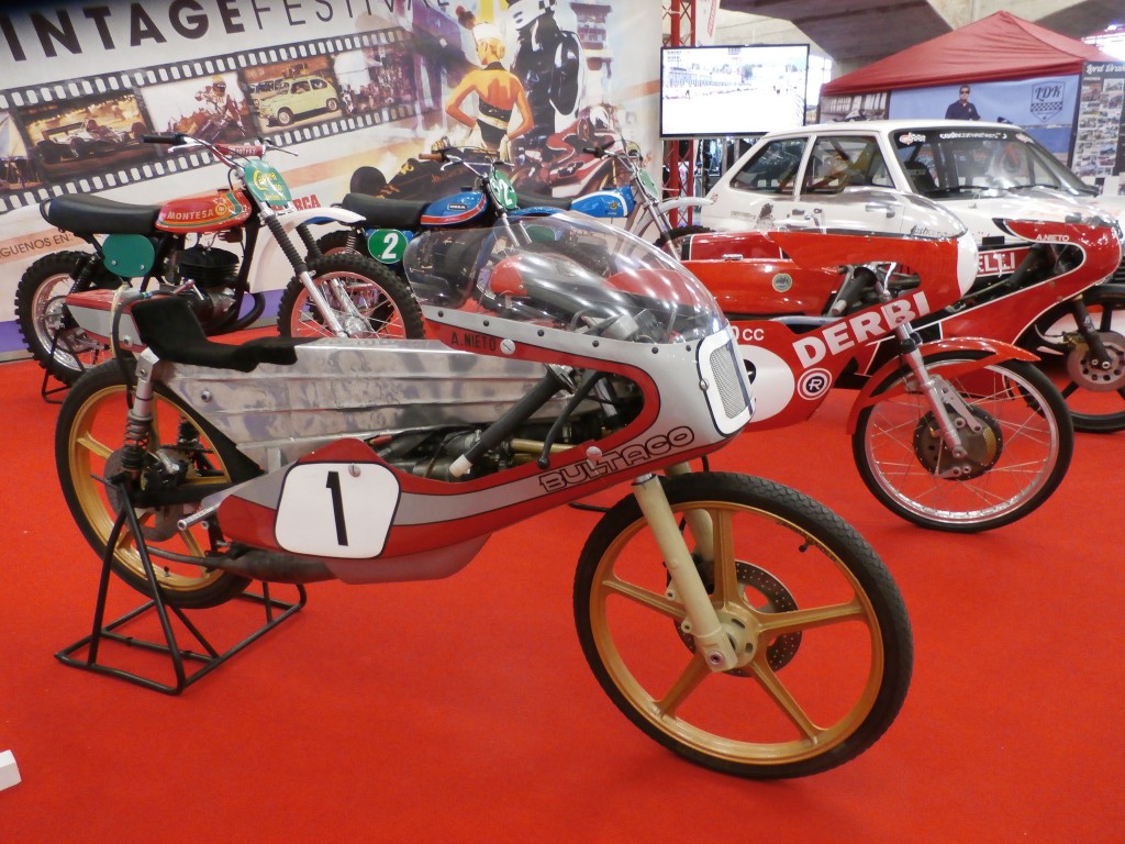 Angel Nietos 50cc race bikes
