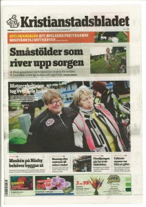 Kristianstadsbladet 24th July 2015 part 1