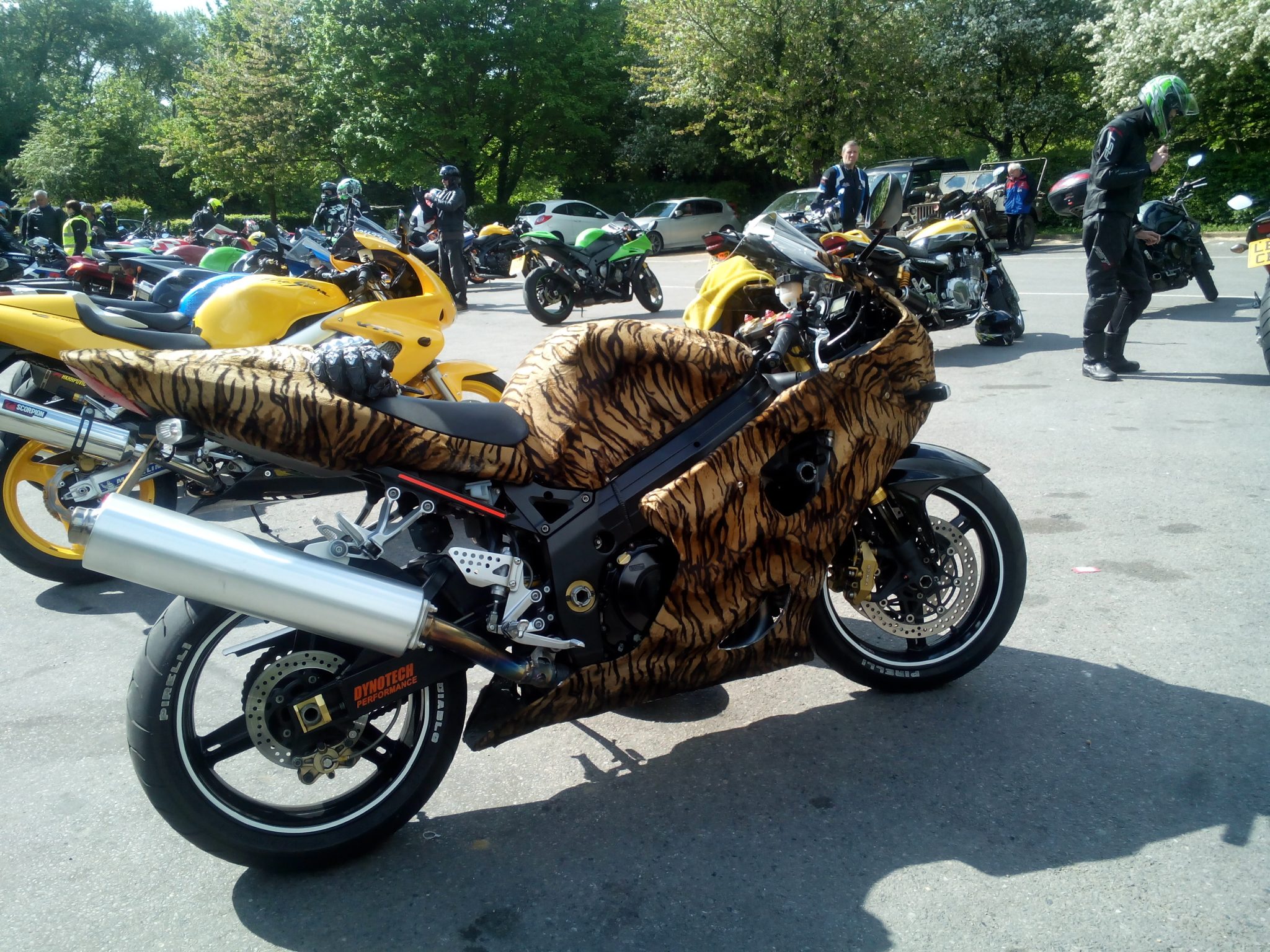 Last, but not least: have you ever seen a bike with fur before?