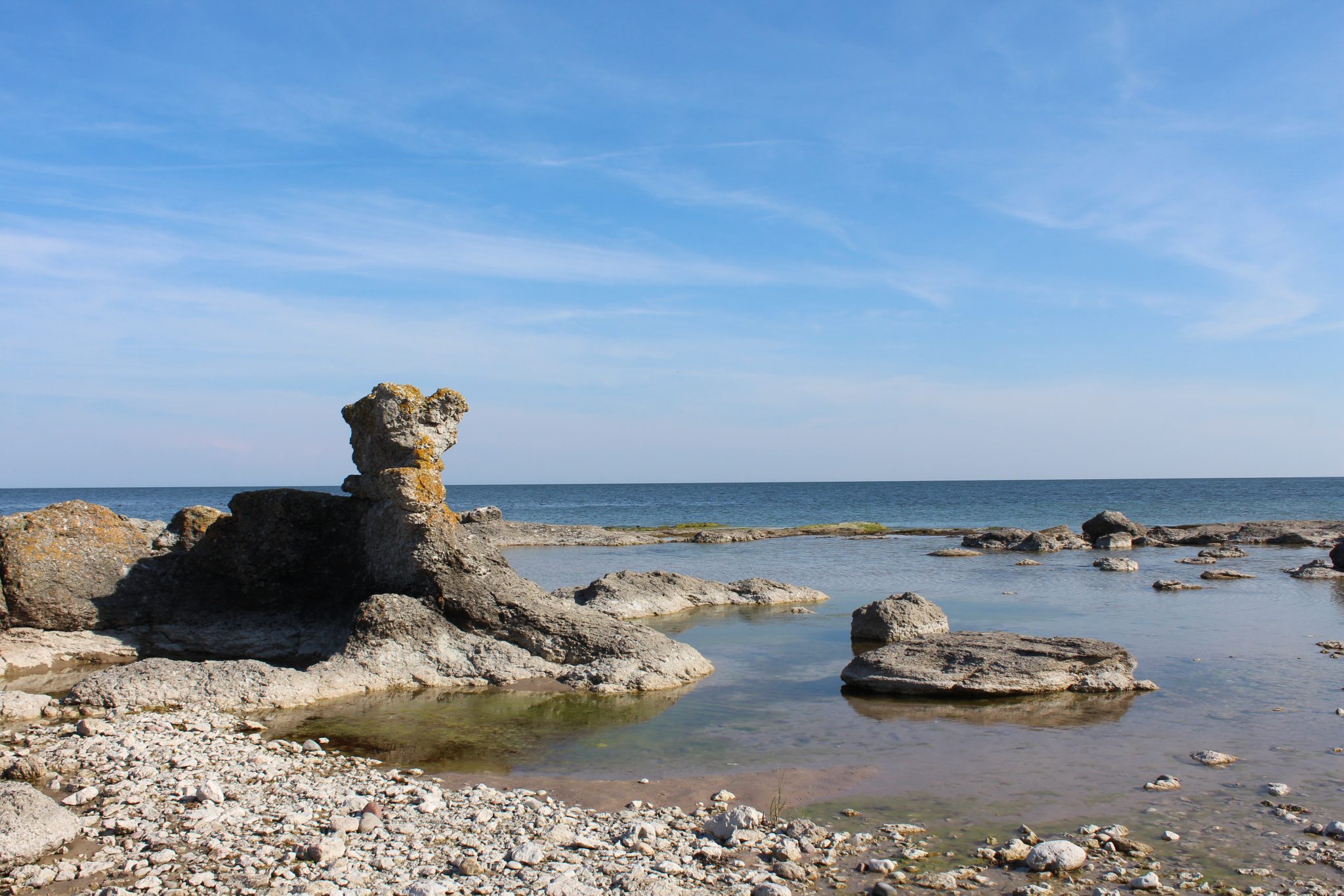 Up at the most northern tip of Fårö.