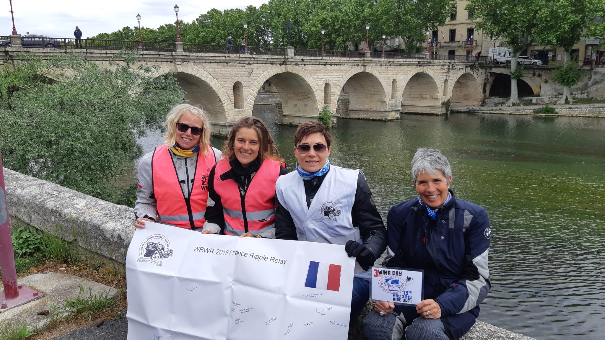French ripple relay on WIMA Day